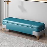 Coussin d'assise confortable : le banc de rangement rembourré dispose d'une mousse haute résilience pour un soutien optimal. Idéal pour l'entrée ou comme banc de lit élégant avec rangement, il combine fonctionnalité et élégance, améliorant votre décoration d'intérieur tout en offrant une option d'assise confortable. Parfait pour n'importe quelle pièce nécessitant des sièges et des solutions de rangement supplémentaires.