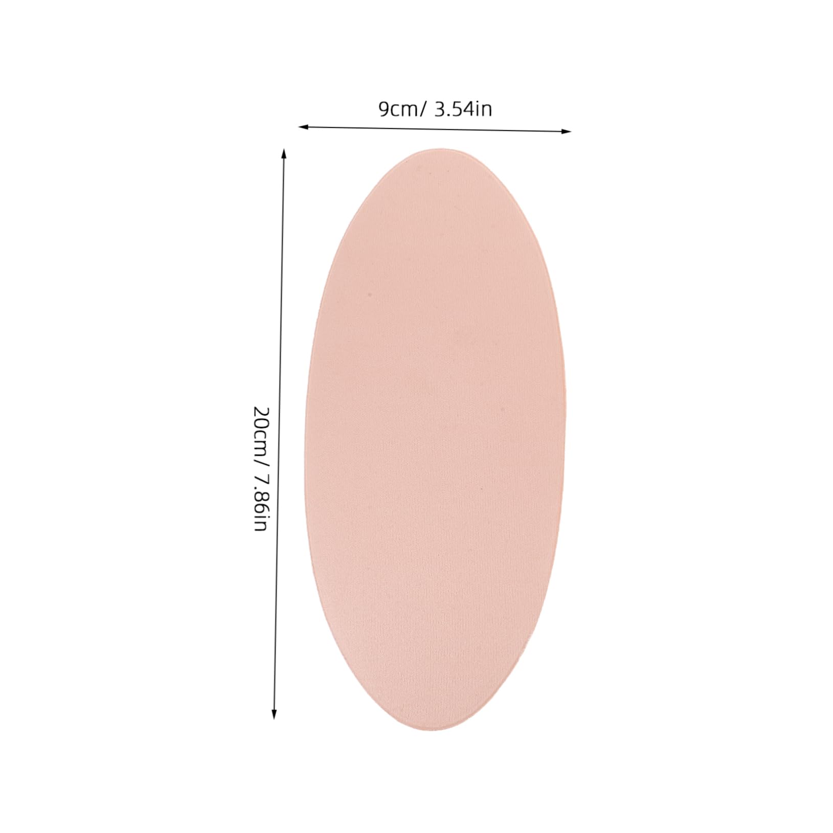 HAPINARY 1 Pair Self-adhesive Leg Pads Calf Strain Brace for Women Soft Calf Support Adhesive Backing