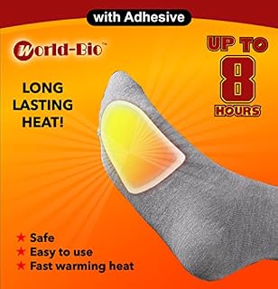 MR.ICE Toe Warmers Heating Pad with Adhesive Backing, Boot Heat Packs, Long Last