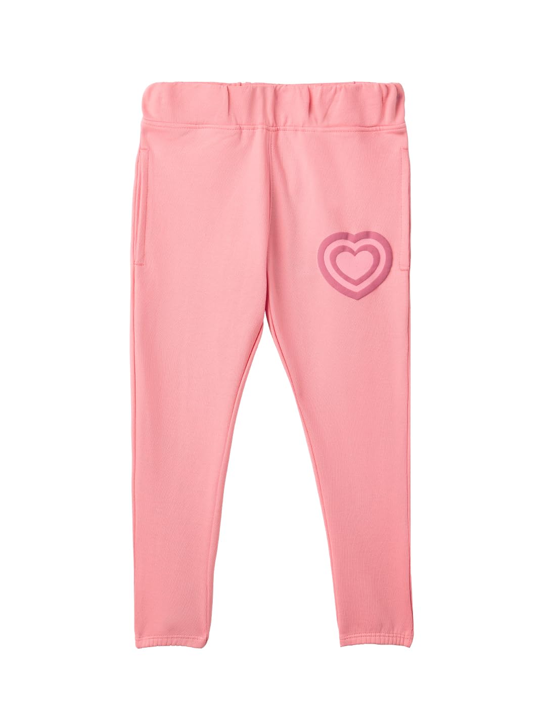 The Souled Store Powerpuff Girls: Girl Power Blossom Ragazze Rosa Puff Stampato Cotone Leggings