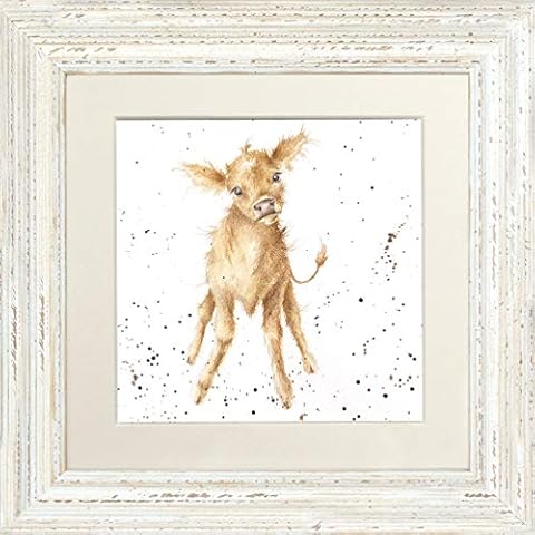 Wrendale Designs Jersey Girl Baby Calf Picture Cover