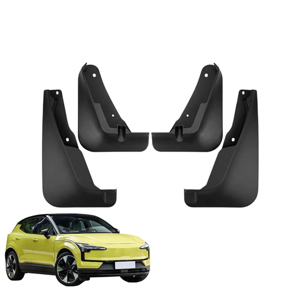 Amhvmu Normal 4Pcs Mud Flaps For Volvo Ex30 2025