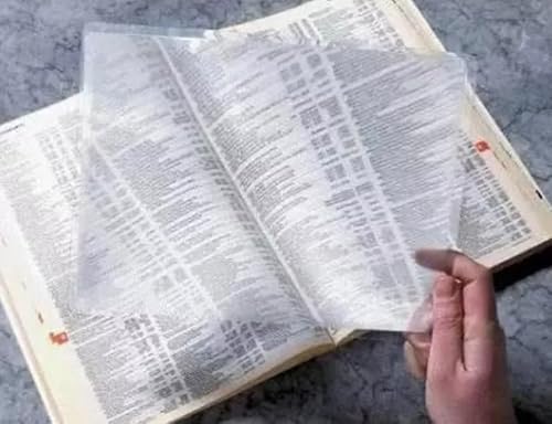 Kit 2 Lupa Lente Aumento 3x Leitura Folha A4 Gigante Acrílico Idoso