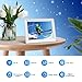 Dasfiwo 10.1 Inch WiFi Digital Picture Frame, 1920 * 1080 FHD IPS Touch Screen Cloud Smart Photo Frames, Auto Rotation, Wall Mountable, Share Photos Or Videos for Via APP (White, 10.1)