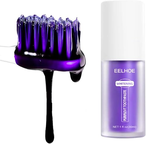 Miniatura 2 de Pasta de dientes morada pasta de dientes blanqueadora de dientes morada pasta de dientes blanqueadora de dientes corrección de dientes pasta de