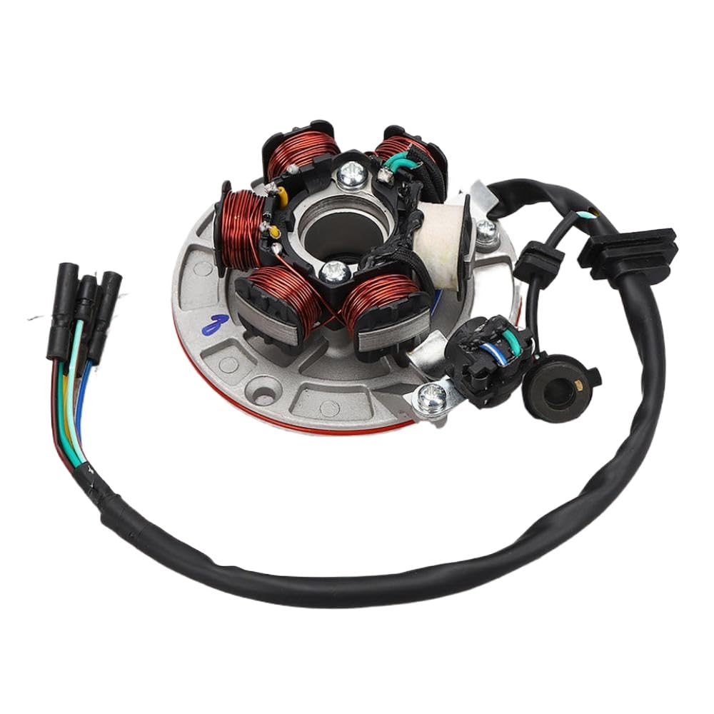 Piastra statore e bobina per lifan yx 140cc kick start motore compatibile con accessori per moto bici da pista