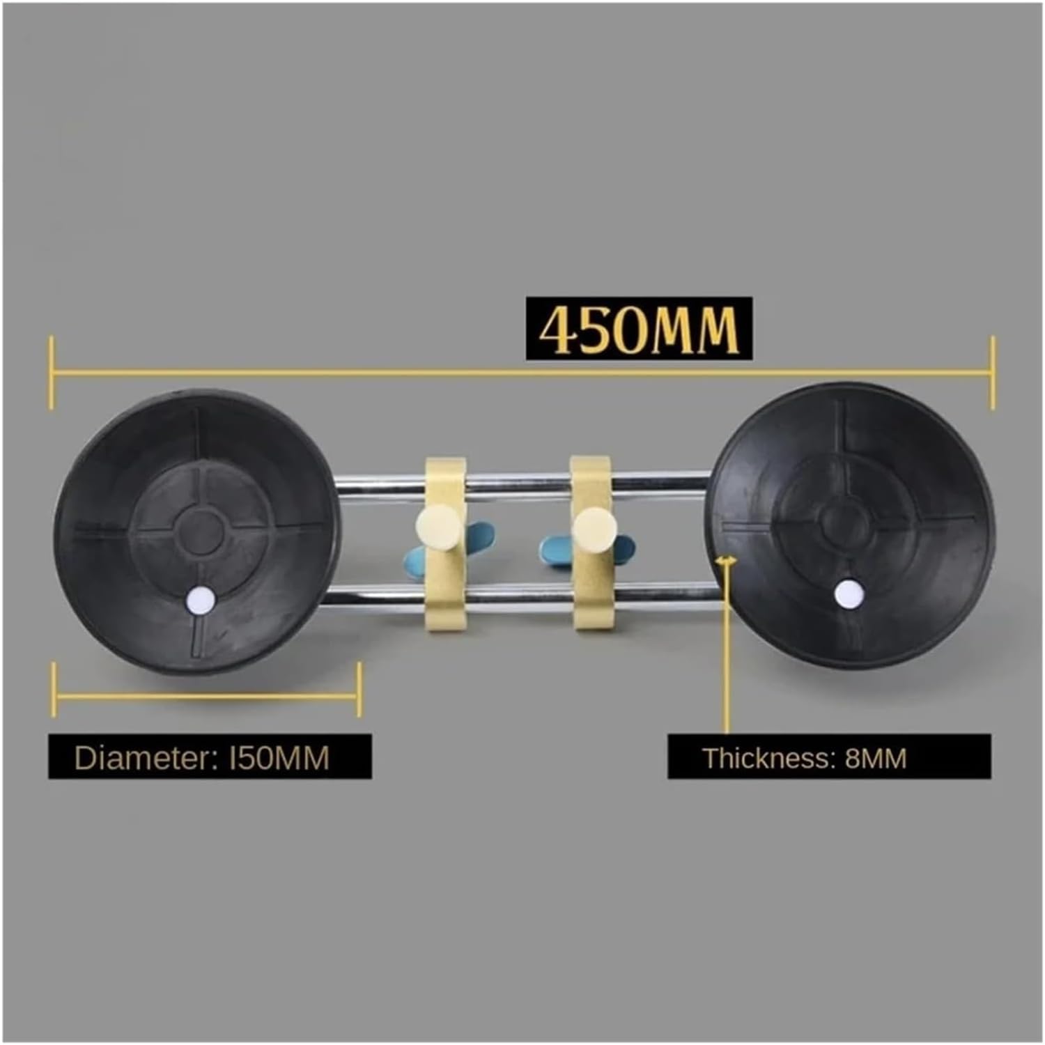 Seam Setter Tool, Seamless Seam Setter, 2PCS Manual Marble Stone Seamless Seam Setter with Vacuum Suction Cup