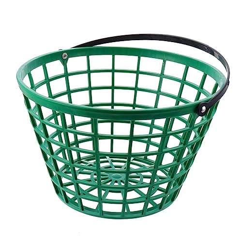 Garneck 1pc Golf Basket bucket with handle Golfball Container with Handle accessories gadgets for kids holder driving range baskets range buckets plastic large nylon child storage appendix