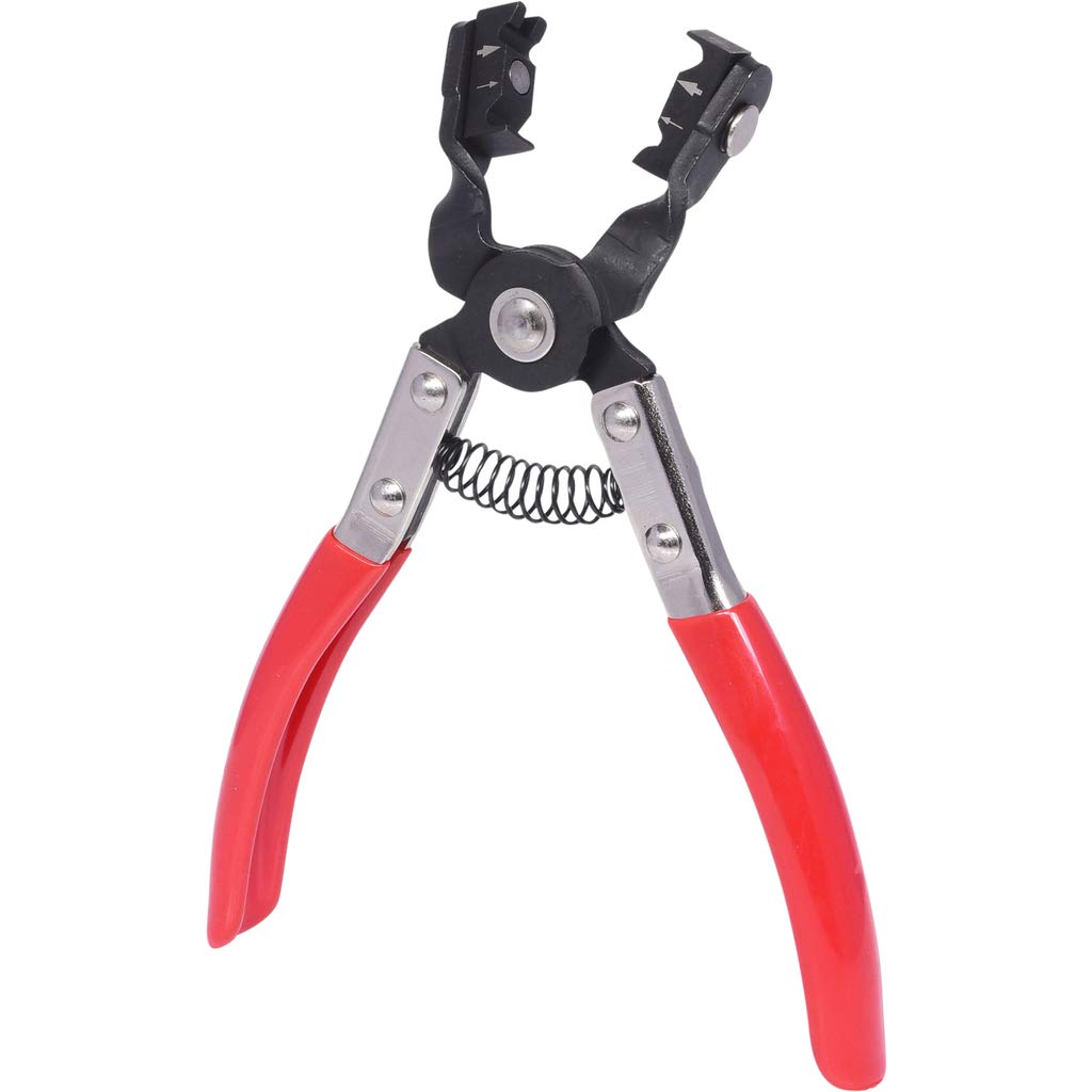 KS TOOLS Pince à Colliers Clic à Tête Pivotante 45° 115.1057