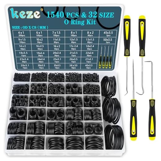 Why buy o-rings for karcher pressure washer KEZE 1440 Pcs Rubber O Rings Kit