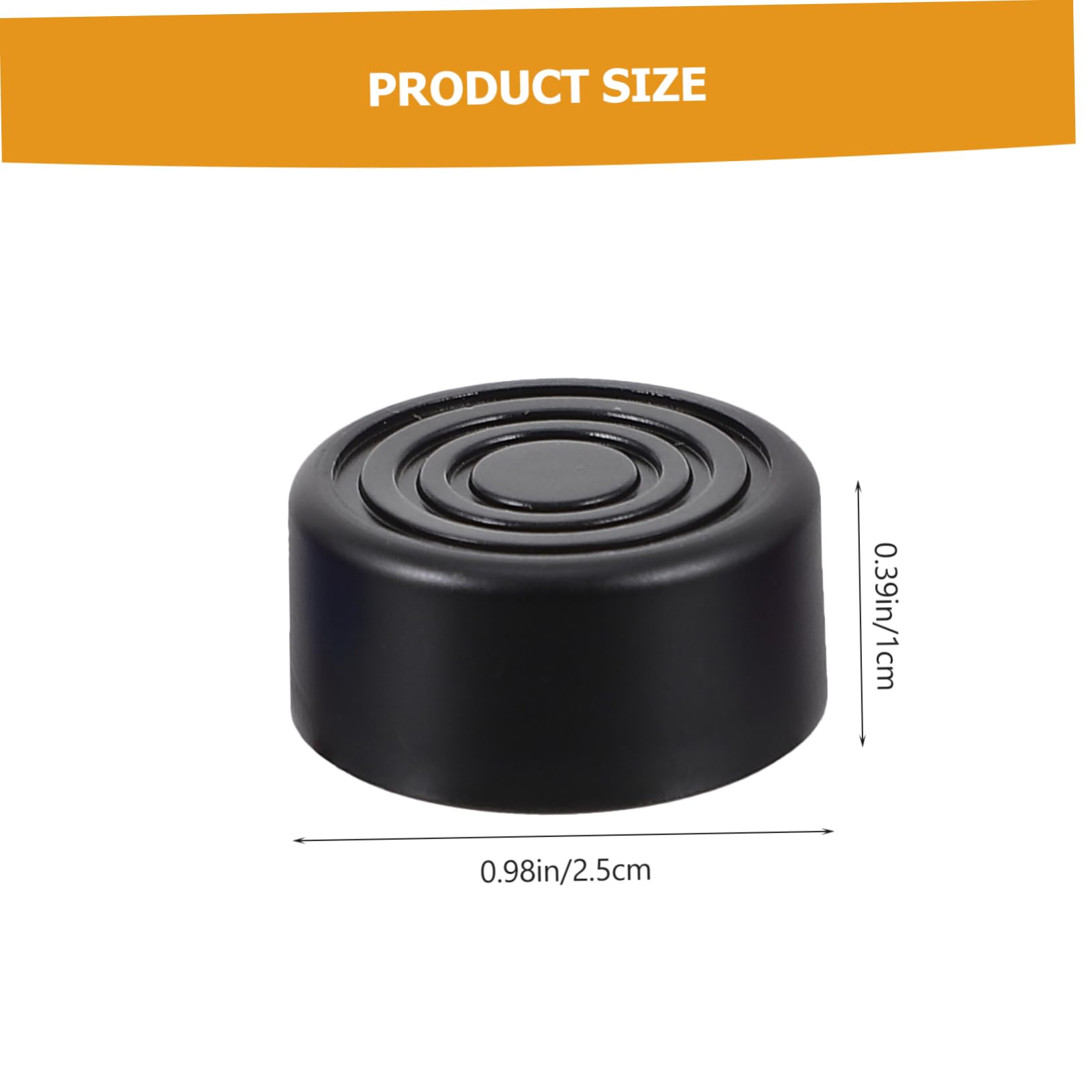 FAVOMOTO 6pcs Effector Foot Cap Guitar Effector Tools Guitar Effect Cap Footswitch