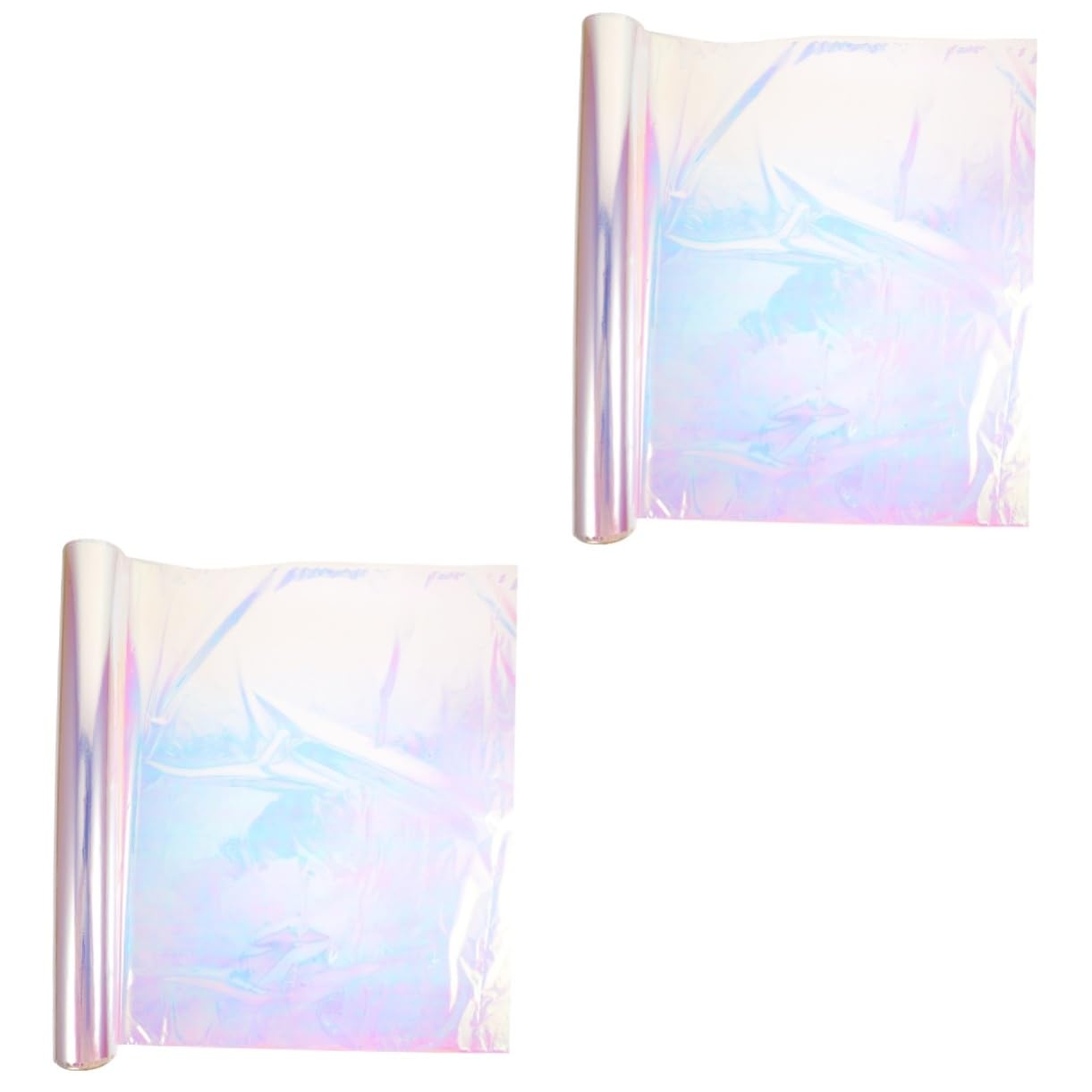 COLLBATH 2 Rollos Papel De De Flores Guirnalda Ramo Brillantina Boda Material De Embalaje Floral Decoraciones Decoración Películas De Embalaje Almacenar Película (s Película