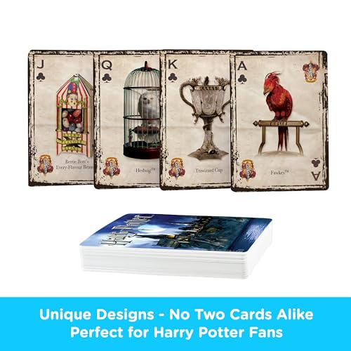 Baraja de Cartas Harry Potter Tamaño Poker miniatura 3