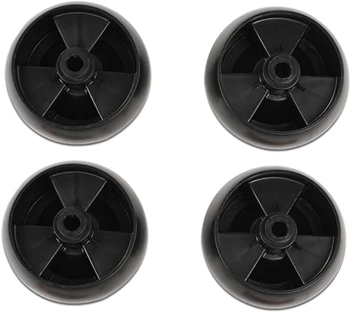 PIT66 Juego de 4 ruedas de cubierta y pernos y tuercas de bloqueo compatibles con Cub Cadet, MTD, Toro y muchos otros 734-04155
