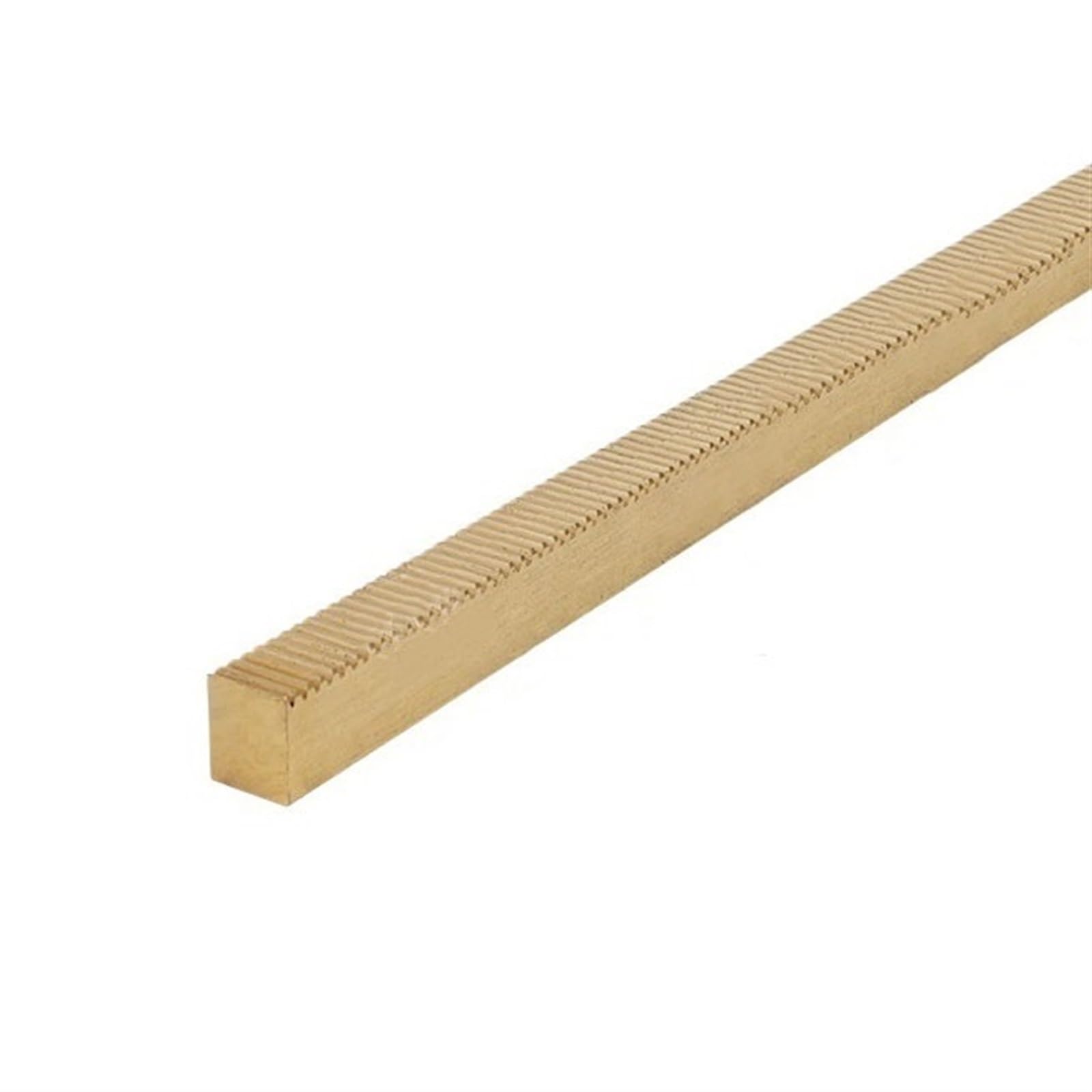 GTPBAO 1 pz. Cremagliere a pignone modulo 0,5 Cremagliera a denti dritti in ottone 10 mm 12 mm Larghezza 200 mm 500 mm 750 mm 1000 mm Guida lineare di trasmissione Albero(10x12x1000mm)