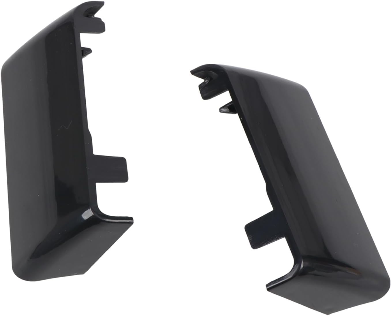 HIGH FLYING for Toyota Land Cruiser Car Accessories Roof Luggage Rack Rails Center Middle Cover Protection ABS Black 2pcs (for Highlander 01-07)