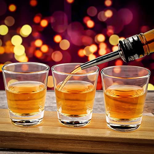 Inftyle Shot Glasses Set Of 24- 2Oz /60Ml Clear Shot Glass With Heavy Base Shot Glasses Bulk For Whiskey, Tequila, Vodka, Liqueur, Bars #TOP3
