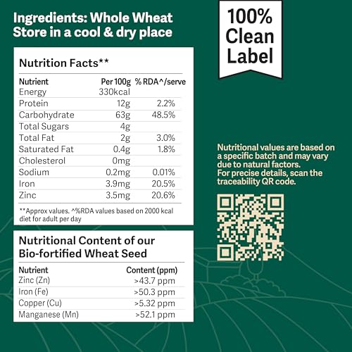 Image of Better Nutrition Bioforitified Wheat Fusilli Pasta | Rich in Iron & Zinc | No Maida | 100% Natural | Healthy Pasta | High Fiber For Digestive Ease | 400g