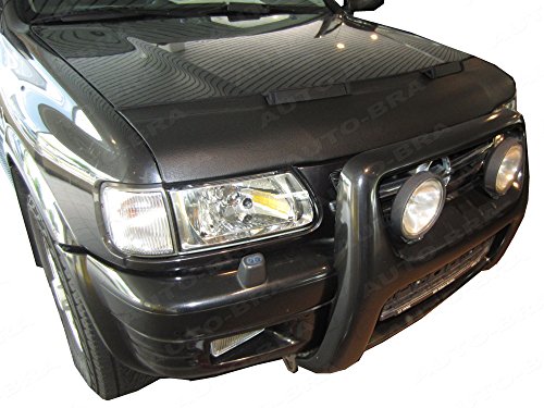 Custom CAR Hood Bra Compatible with Vauxhall - Holden - Opel Frontera, Isuzu MU - Rodeo - Amigo XS 1989-2004 First and Second Generation, Isizu AUV - Panher, Chevrolet Tavera, JMC Landwind X6 X9 2005