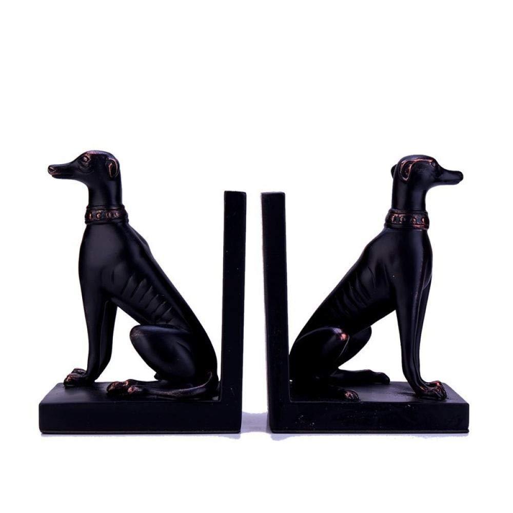 Chien en résine artistique, une sculpture aux finitions soignées pour collectionneurs