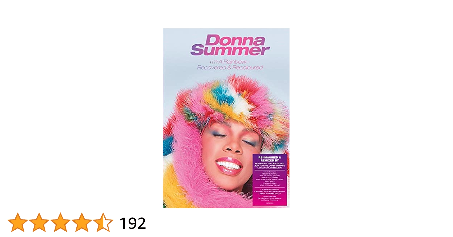 Donna Summer/ドナ・サマー/ I'm a Rainbow I'm A Rainbow : Donna Summer | HMV&BOOKS online - 532869