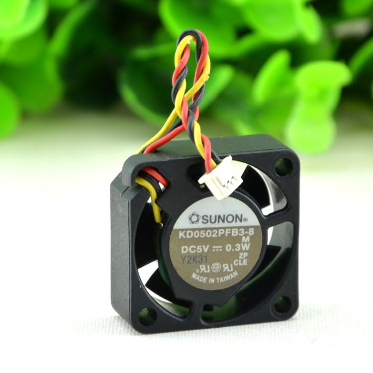 25mm 5V Cooling Fan KD0502PFB3-8 for Hard Disk Drives - 0.3W Low Noise Small
