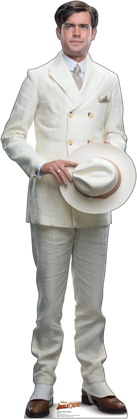 Cardboard People McGregor Houghton Life Size Cardboard Cutout Standup - Disney's Jungle Cruise (2021 Film)