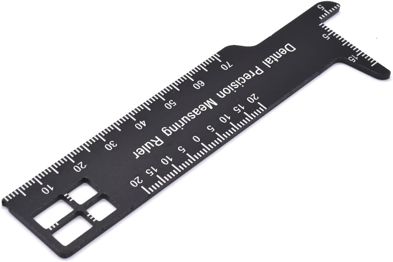 Dental Precision Measuring Ruler,Span Measure,Dental Measuring Scale Tools