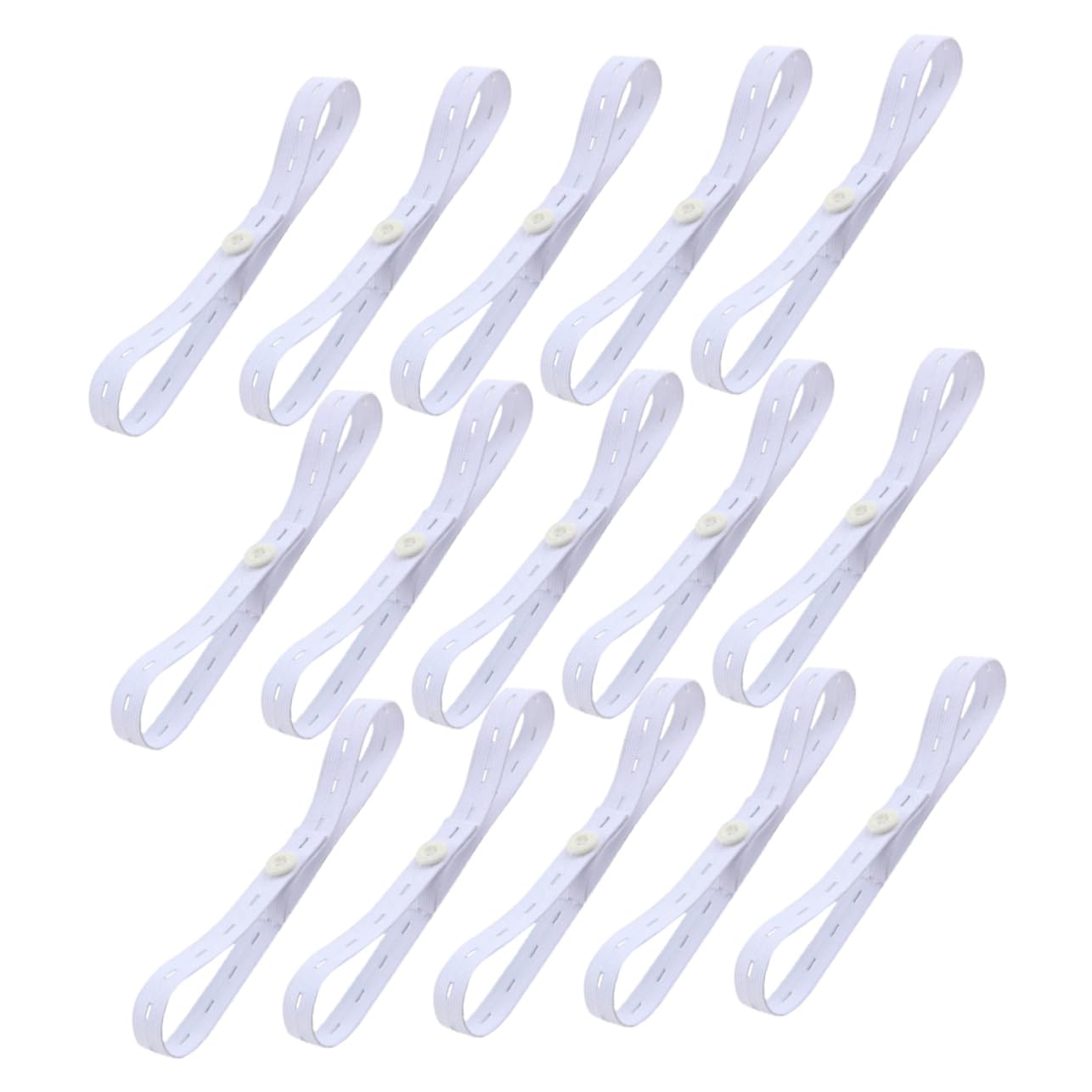 Toddmomy 15pcs Boy Girl Diaper Buckle Elastic Fixing Belt Newborn Diapers Essentials