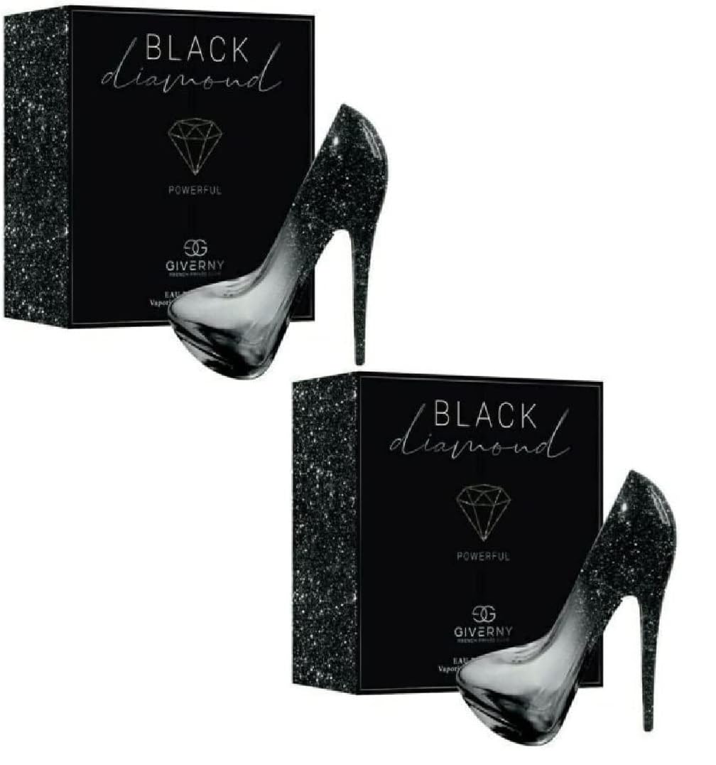 Perfume for Women perfume Ladies Fragrance Eau De 100ml (2 x Black Diamond)