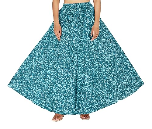 Image of Sttoffa Cotton Printed Women Wear Maxi Long Skirt 40 inch inch Full Length