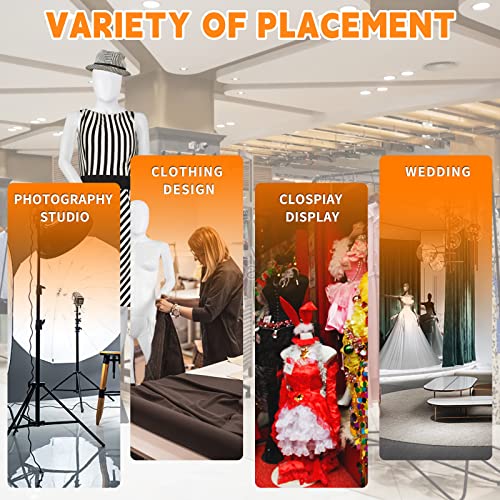 image for PetGirl Female Mannequin Dress Form Manikin Body 69 Inches Adjustable 