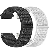 Vodtian 20mm Nylon Armband Kompatibel mit Samsung Galaxy Watch 5/4 40mm 44mm/Galaxy Watch 5 Pro 4...
