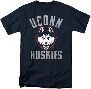 University of Connecticut Official Huskies Logo Unisex Adult T Shirt