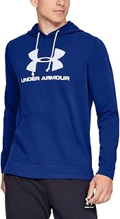 Under Armour Herren Oberteil Sportstyle Terry Logo Hoodie, Blau, L, 1348520-400