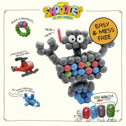 Image of Schylling S'Noodles - Creative Building Craft Kit - Just Add Water - Ages 4 and Up - One Kit