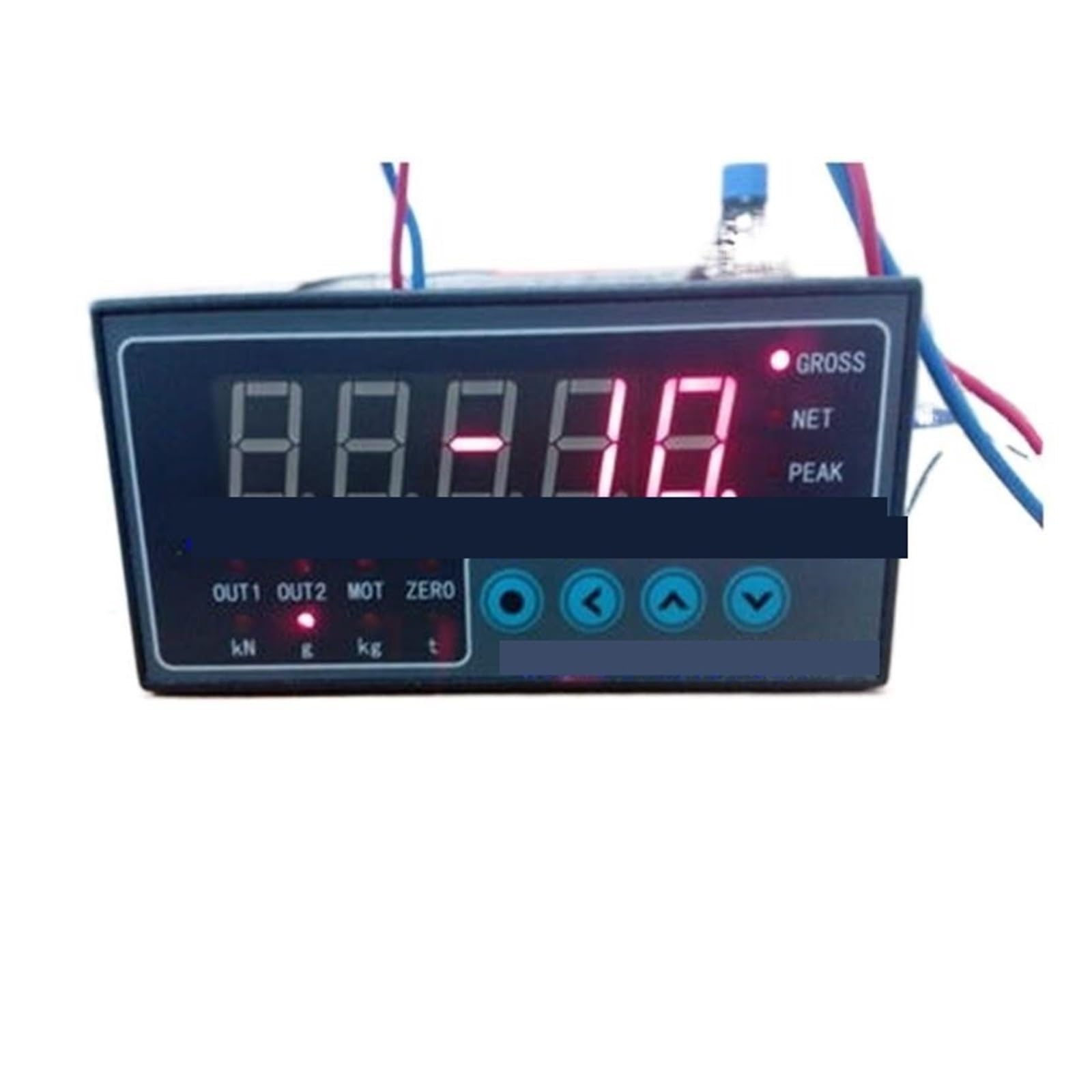 Capteur de pression de traction et de poussée EDEDE 1kg avec afficheur 2 voies S