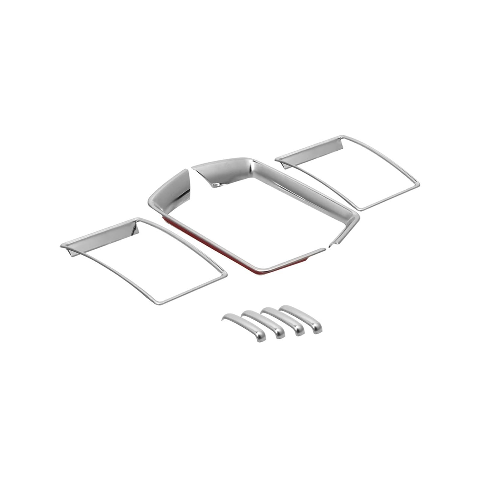 Bocchette Aria Copertura Decorativa Bocchetta dell'Aria condizionata Auto Presa d'Aria CA per Toyota per Land per Cruiser 200 LC200 2016-2020 Bocchetta Aria condizionata