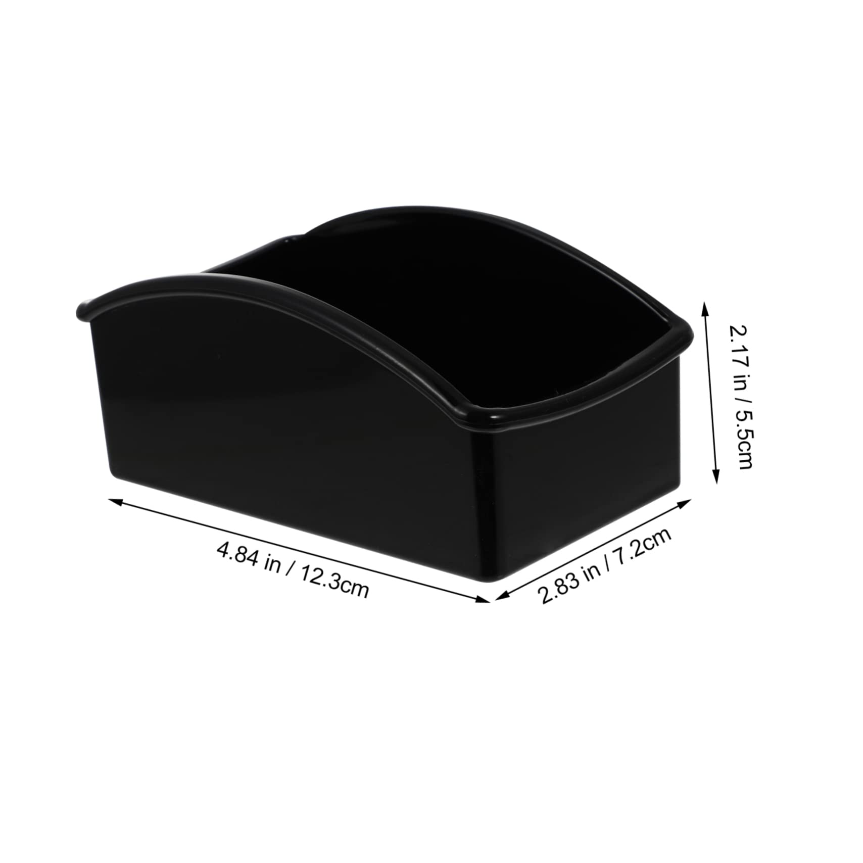 ABOOFAN Acrylic Coffee Organizer Box Multi Use Household Storage for Tea Bags Sugar Packets and and Elegant Design for Use
