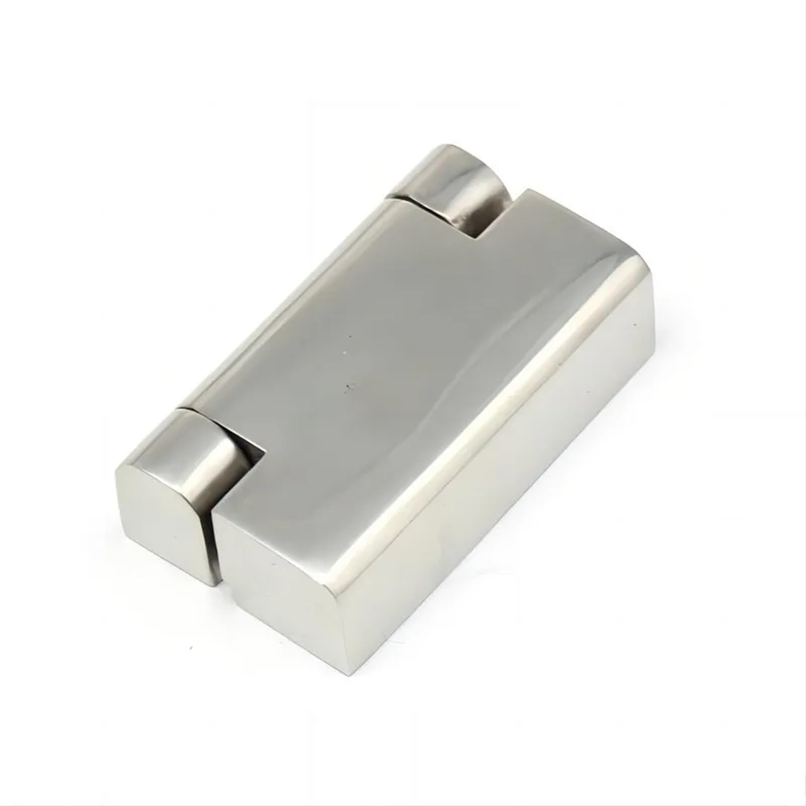 Charnières de porte robustes en zinc chrome pour meuble et placard de cuisine x2