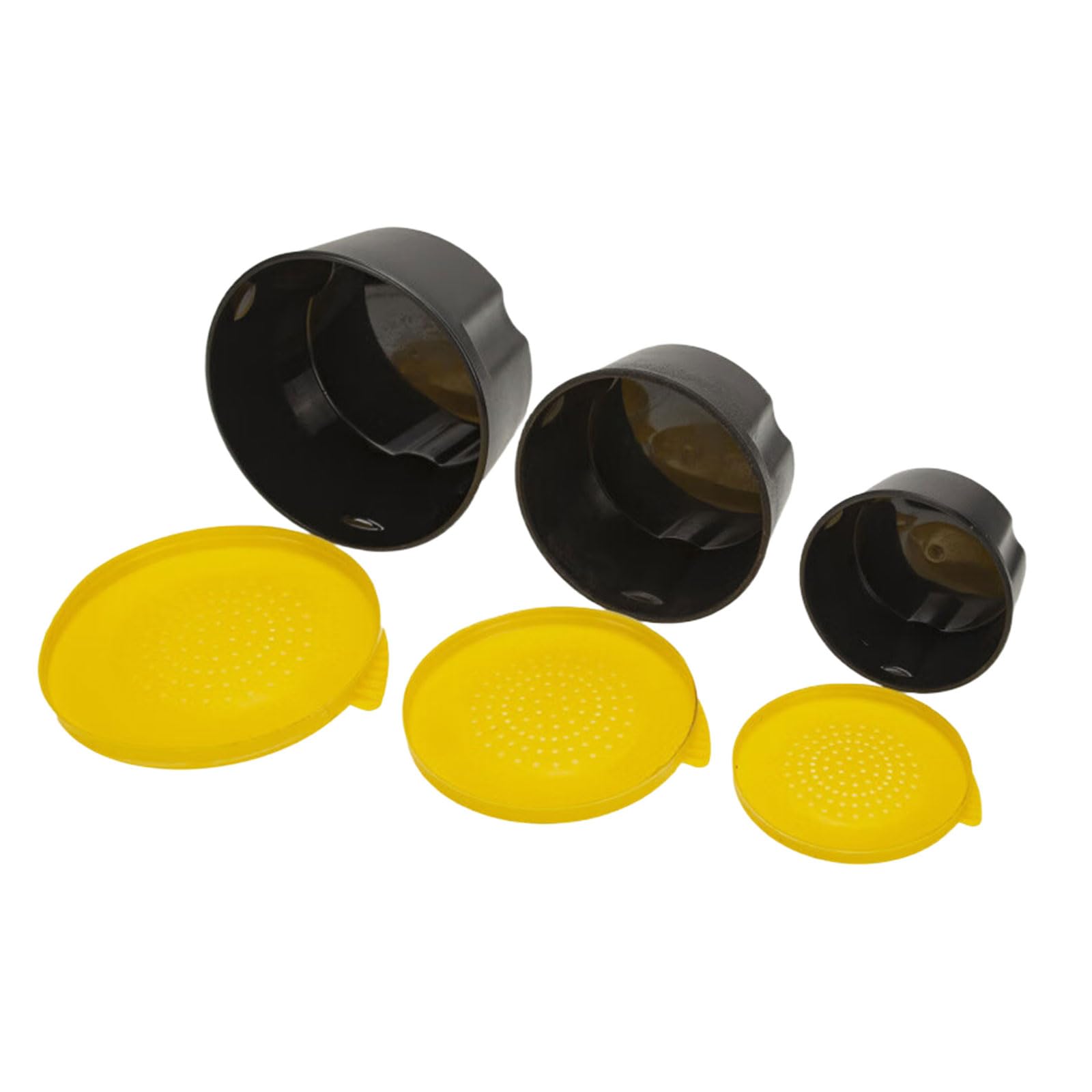 Whltzf Earthy Yellow Fishing Lures Box With Lid & Hole Fishing Lures Baits Box Live Baits Bucket Fishing Live Baits Box Container Baits Case Fishing Live Baits Case