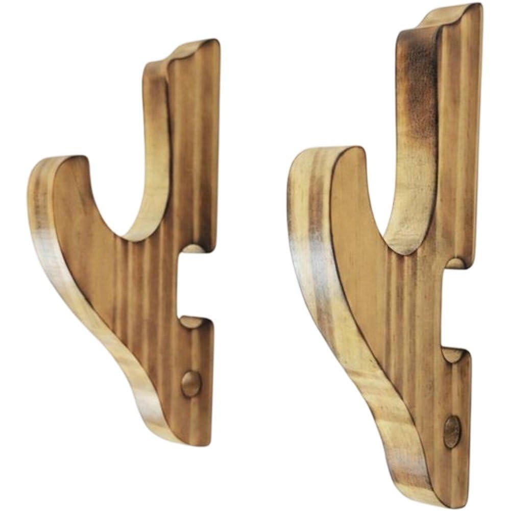 Sslvya Sword Holder Wall Mount Katana Holder Wooden Display Hanger Sword Stand for Samurai Sword Cosplay Blade Weapon Rack