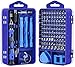 STARVAST Kit Tournevis de Précision Magnétique 115 en 1, Tournevis de Precision de Bricolage pour Demontage PC Portable, Smartphone, Montre, Lunettes, Ordinateur (Blue)