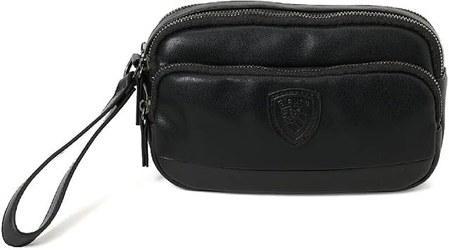 BLAUER FIFTH Black U Clutch Bag