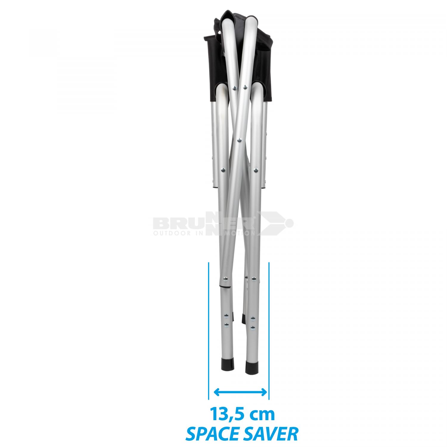 BRUNNER ONE SHOT Sedia regista con struttura in alluminio