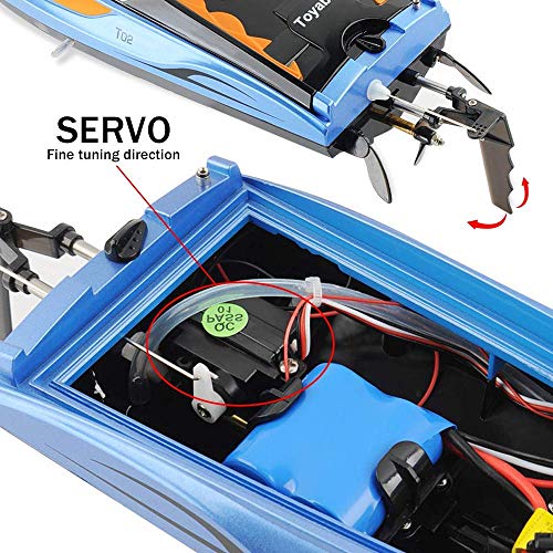 GizmoVine Telecomando Barca, Barca RC con 20MPH+