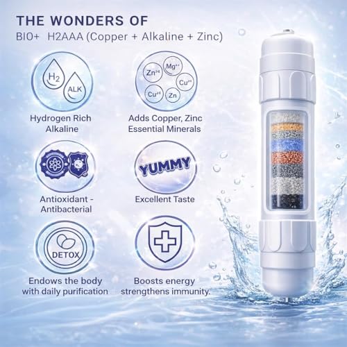 Image of Aqua Innovica 9-Stage RO Water Purifier with Alkaline, Copper, Zinc & LED UV | 10L Storage | TDS Controller | up to 3000 TDS | for Home & Office | Municipal & Borewell | NSF Certified