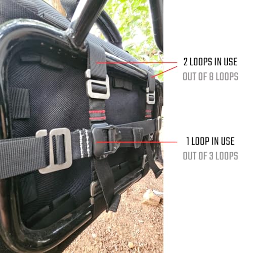 Image of Pangong V2 Motorcycle Pannier Bags | 50L | Waterproof | Ideal for Himalayan 450