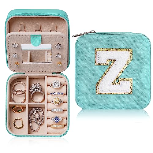 Parima Presentes de agradecimento de professores para mulheres, estojo de joias de viagem para mulheres presentes de professores | Presentes de viagem para professores | Caixa de joias pequena