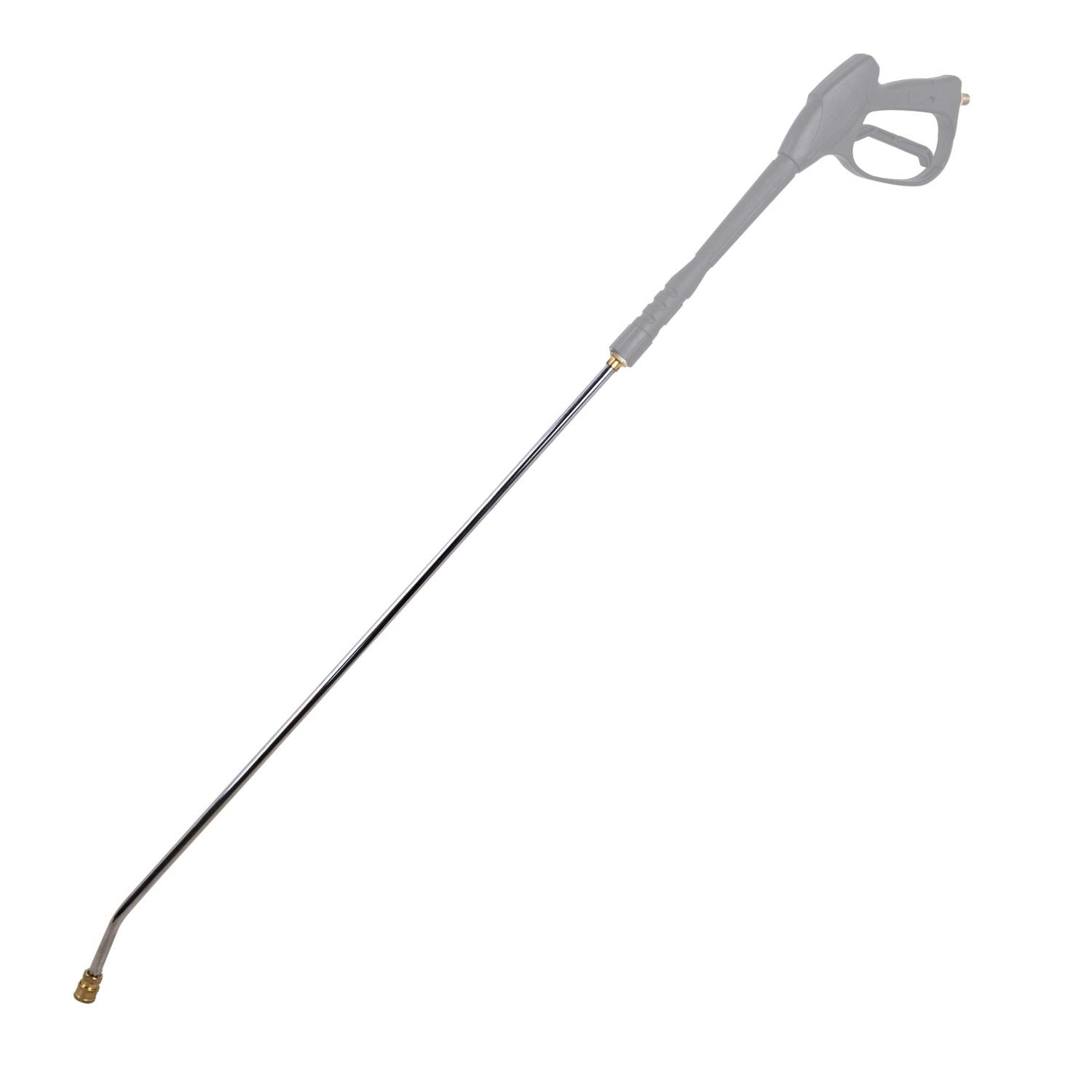 DeTec. Limpiador de alta presión, tubo de lanza de 100 cm, M22 AG y acoplamiento rápido de 1/4 pulgadas.